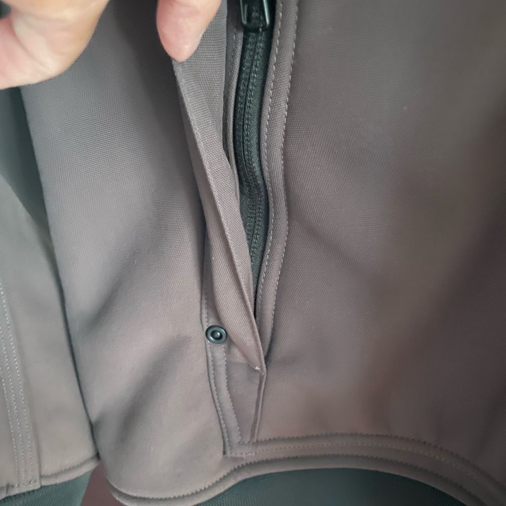 Men’s Duluth Trading Company Prudhoe Bay Brown Black Hooded Action Jacket XL - Picture 2 of 16